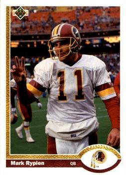 Mark Rypien Washington Redskins 1991 Upper Deck NFL #280